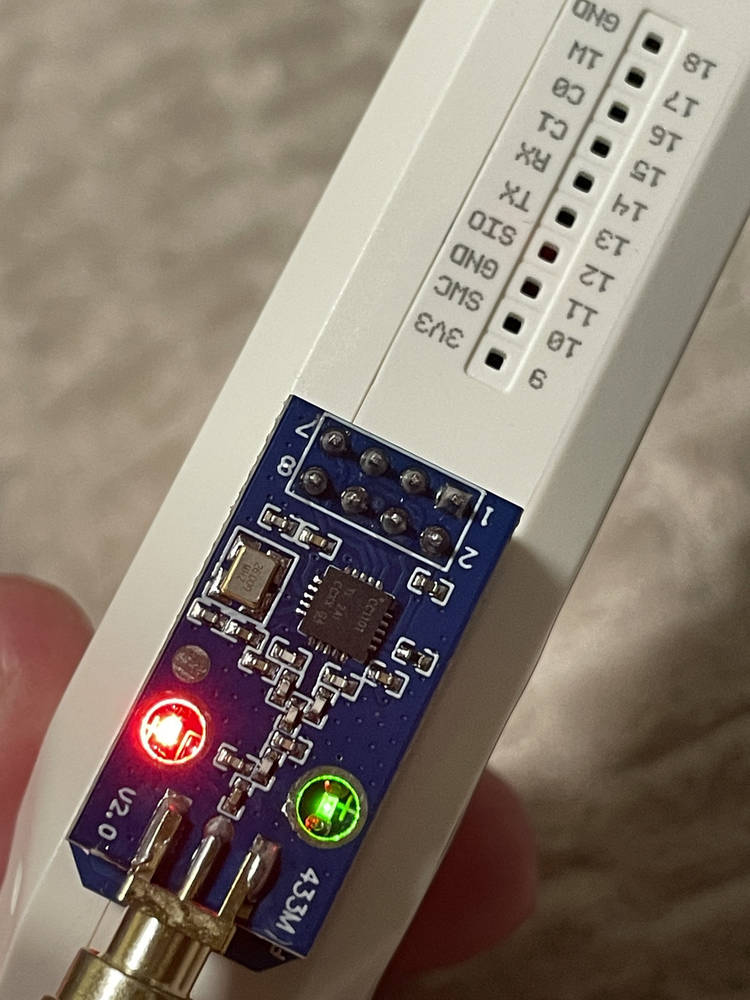 Фліппер зеро тільки Зовнішній радіомодуль CC1101 із SMA антеною для Flipper Zero — фото 2