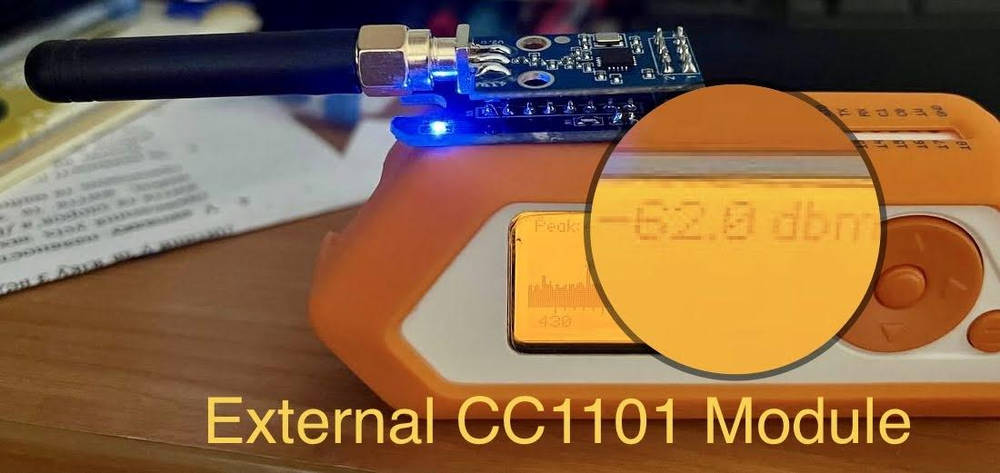Фліппер зеро тільки Зовнішній радіомодуль CC1101 із SMA антеною для Flipper Zero — фото 6