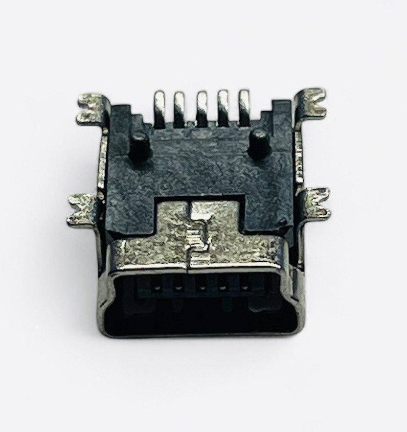 Розʼєм mini-USB типу B (мама), SMD, для монтажу на плату