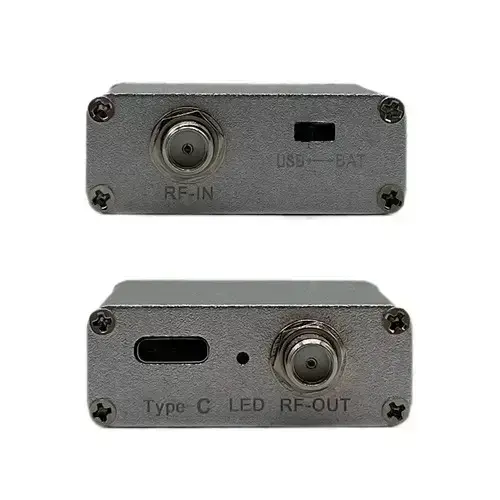 Підсилювач LNA 0.1 МГц-6 ГГц 20 дБ з акумулятором усередині, TQP3M9037-LNA — фото 2