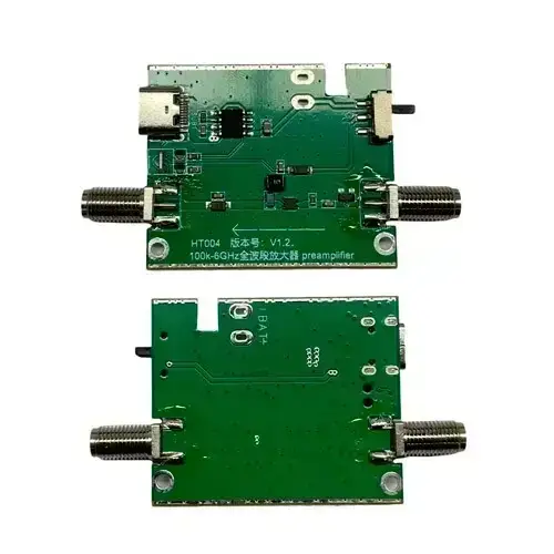 Підсилювач LNA 0.1 МГц-6 ГГц 20 дБ з акумулятором усередині, TQP3M9037-LNA — фото 4