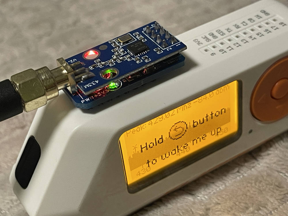 Фліппер зеро тільки Зовнішній радіомодуль CC1101 із SMA антеною для Flipper Zero
