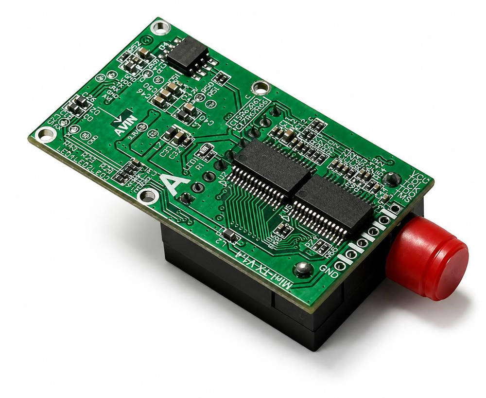 Медіаконвертер NVOC-TX UART+відео в оптоволокно 60км, FC/UPC одномодовий, 5-26V, для FPV дронів на оптоволокні — фото 2