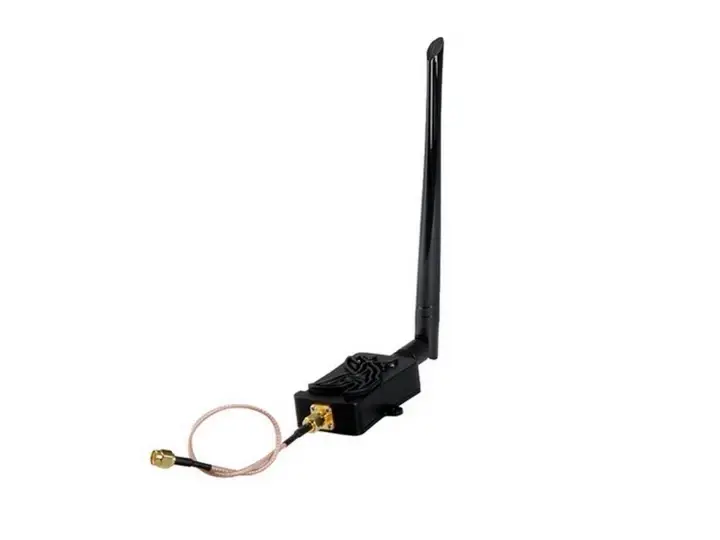 Підсилювач сигналу Wi-Fi EDUP 2.4GHz 4Вт (37dBm) 802.11bgn, чорний, підсилення 11dB, для роутера та точки доступу — фото 2